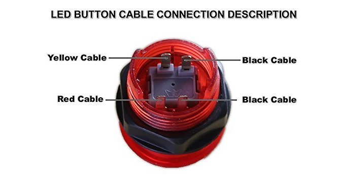 Wiring for the LED buttons on the Reyann set